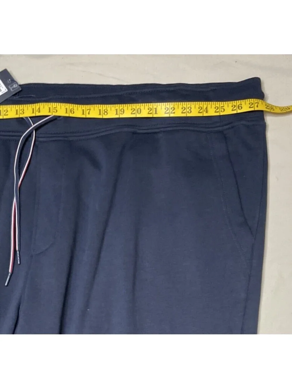 $79 Tommy Hilfiger Men's 4XL Big & Tall Fleece Jogger Sweatpants Navy NWT *READ*